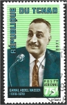 Stamps : Africa : Chad :  Gamal Abdel Nasser (1918-1970)