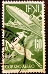 Stamps Spain -  IFNI. Gacela y avión 