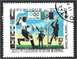 Stamps : Africa : Chad :  Mexico Championships