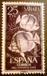 Stamps Spain -  Sahara español. Pro infancia. Peces. 