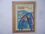 Stamps Panama -  Natación - III Juegos Deportivos Pan Americanos -Chicago U.S.A 1959.