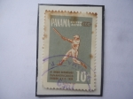 Stamps Panama -  Beisbol - III Juegos Deportivos Pan Americanos- Chicago U,S.A. 1959