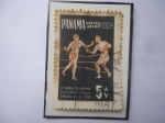 Stamps Panama -  Boxeo - III Juegos deportivos Pan Americanos- Chicago 959.