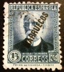 Stamps : Europe : Spain :  Tánger. Oficina española. Sellos de España. Habilitados
