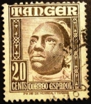 Stamps Spain -  Tánger. Oficina española. Indígenas y paisajes