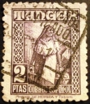 Stamps Spain -  Tánger. Oficina española. Indígenas y paisajes