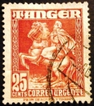 Stamps Spain -  Tánger. Oficina española. Urgente