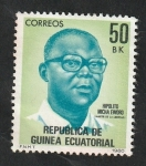 Stamps Equatorial Guinea -  165 - Hipólito Micha Eworo, mártir de la Libertad