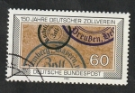 Sellos de Europa - Alemania -  1027 - 150 Anivº de la Unión de Aduanas Alemanas