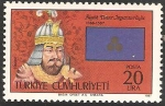 Stamps Turkey -  aniversario de la fundacion de los 16 estados turcos