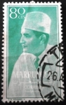 Stamps : Africa : Morocco :  Reino Independiente. Zona Norte. Rey Mohammed V