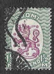 Stamps Finland -  135 - Escudo de Finlandia