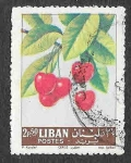 Stamps : Asia : Lebanon :  394 - Cerezas