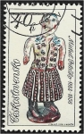 Stamps Czechoslovakia -  Cerámica eslovaca, 