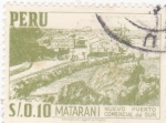 Stamps Peru -  MATARANI-NUEVO PUERTO COMERCIAL DEL SUR