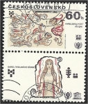 Stamps Czechoslovakia -  Año Internacional del Niño, Karel Svolinský, Checoslovaquia
