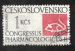 Stamps Czechoslovakia -  Congreso Internacional de Farmacología