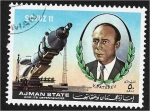Sellos de Asia - Emiratos rabes Unidos -  Ajman: Soyuz 11: Cosmonautas estrellados (1971), Viktor Ivanovich Patsayev (1933-1971)