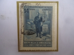 Stamps Uruguay -  Gen.José Gervasio Artigas (1764-1850)-Centenario de la Muerte del Prócer (1850-1950)- Artigas en la 