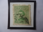 Stamps Uruguay -  General José Gervasio Artigas (1764-1850)-Serie: Artigas III- Personaje de la Independencia.