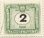 Stamps Europe - Hungary -  PORTÓ BELYEG