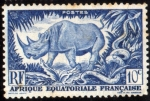 Stamps France -  Africa Equatorial