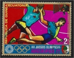 Stamps Equatorial Guinea -  Juegos Olímpicos de Verano de 1972, Múnich: Eventos en Augsburgo, Balonmano
