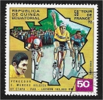 Sellos de Africa - Guinea Ecuatorial -  Tour de Francia, Eddy Merckx (* 1945): Pau - Luchon 163,5 km