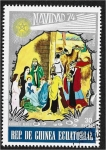 Stamps Equatorial Guinea -  Navidad de 1974, China