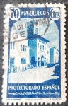 Stamps Spain -  Marruecos español. Tipos diversos. Casa de correos