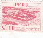 Stamps : America : Peru :  FORTALEZA DE PARAMONGA RUINAS INCÁICAS