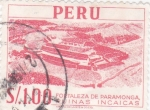 Stamps Peru -  FORTALEZA DE PARAMONGA RUINAS INCÁICAS