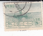 Stamps Peru -  BARCO PESQUERO