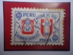 Stamps Peru -  VI°Congreso Eucarístico Nacional (25 al 28 de Ag.1960)-Tax Obligatorio Correo Nacional.