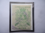 Sellos de America - El Salvador -  Escudo de Armas de la Nueva San Salvado-100Años de la Ciudad Nueva San Salvador (1854-1954)
