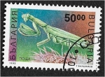 Sellos de Europa - Bulgaria -  Insectos, Mantis europea (Mantis religiosa)