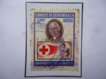 Stamps Guatemala -  José Ruiz Ángulo- Conmemorativos de la CruzRoja- Serie: Año Internacional de los Refugiados.