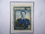 Stamps Guatemala -  Carlos Castillo Armas (1914-1957)- Presidente (1954-1957)- Liberación 3 de julio-26 de Julio 1957.