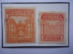 Stamps Guatemala -  Arco Palacio de Comunicaciones- Serie: Sello de Construcción del Edificio de Comunicación- 