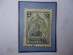 Stamps Guatemala -  José Batres Montúfar (1809-1844)- Ingeniero,Militar,Político,Escritor y Poeta.