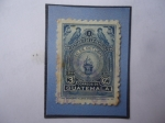 Stamps Guatemala -  Aniversario de la Revolución (20 Oct.1944)-Primer Aniversario de la Revolución de Octubre (1944/45).