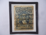 Stamps Guatemala -  U.P.U.1826- Justo Rufino Barrios Auyón (1835/85) Milita y Político-Presidente (1873/85)-Serie:Símbol