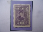 Stamps Guatemala -  Payo Enríquez de Rivera Manrique (1612-1685) Obispo- Agustiniano Español-Sello de 1/2 Ct. Año 1952.