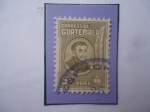 Stamps Guatemala -  Payo Enríquez de Rivera Manrique (1612-1685) Obispo-Agustiniano Español-Sello 5 Ct.Año 1963.