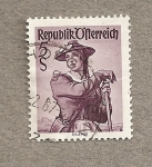 Stamps Europe - Austria -  Campesina