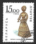 Stamps : Europe : Belarus :  49 - Figuras de Paja