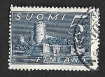 Sellos del Mundo : Europa : Finlandia : 177 - Castillo de Olavinlinna