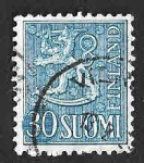 Stamps : Europe : Finland :  323 - Escudo de Armas