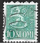 Stamps : Europe : Finland :  316 - Escudo de Armas