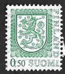 Stamps : Europe : Finland :  559 - Escudo de Armas